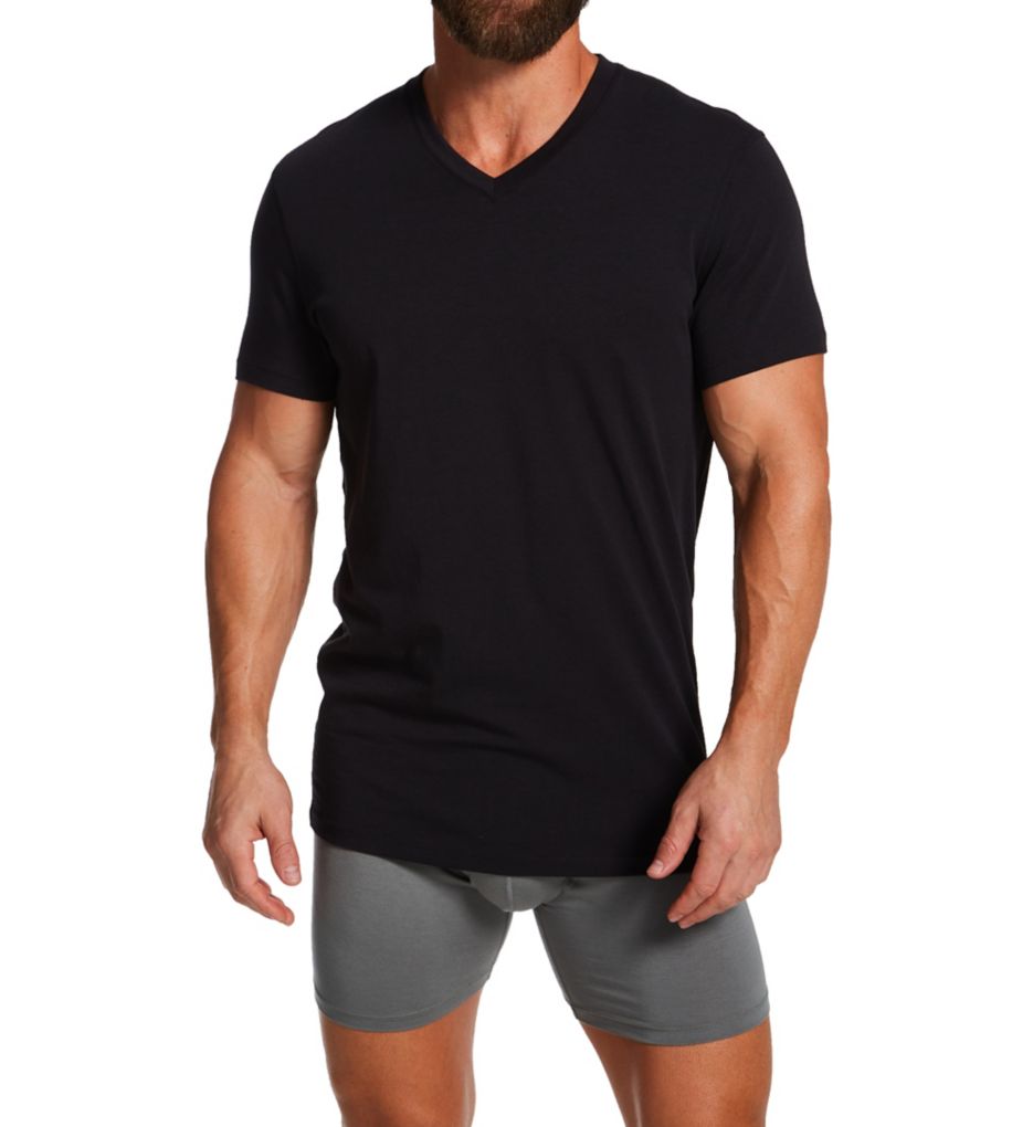 DropTemp Cooling Cotton V-Neck Undershirt-cs3