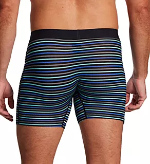Vibe Xtra Super Soft Boxer Brief w/ Fly Gent's Stripe/Blue 2XL