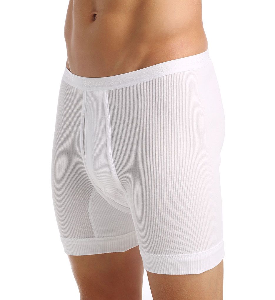 Double Rib 100% Cotton Hose Kurz Short Trunk by Schiesser