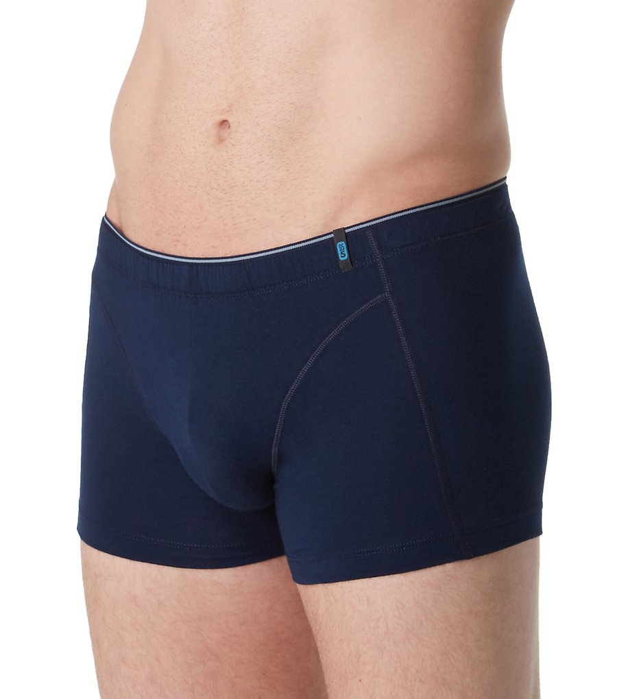 Schiesser 205424 95/5 Low Rise Trunk (Navy)