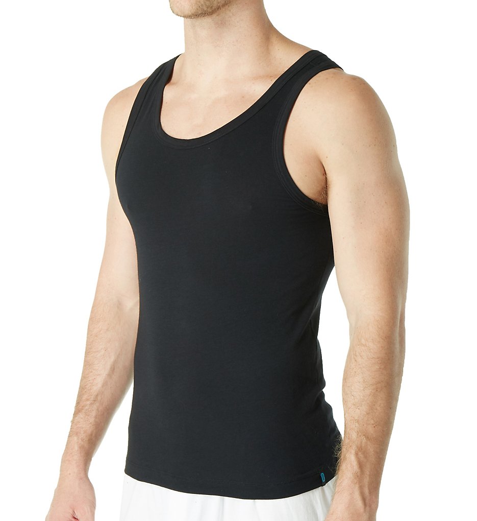Schiesser 205428 95/5 Tank (Black)
