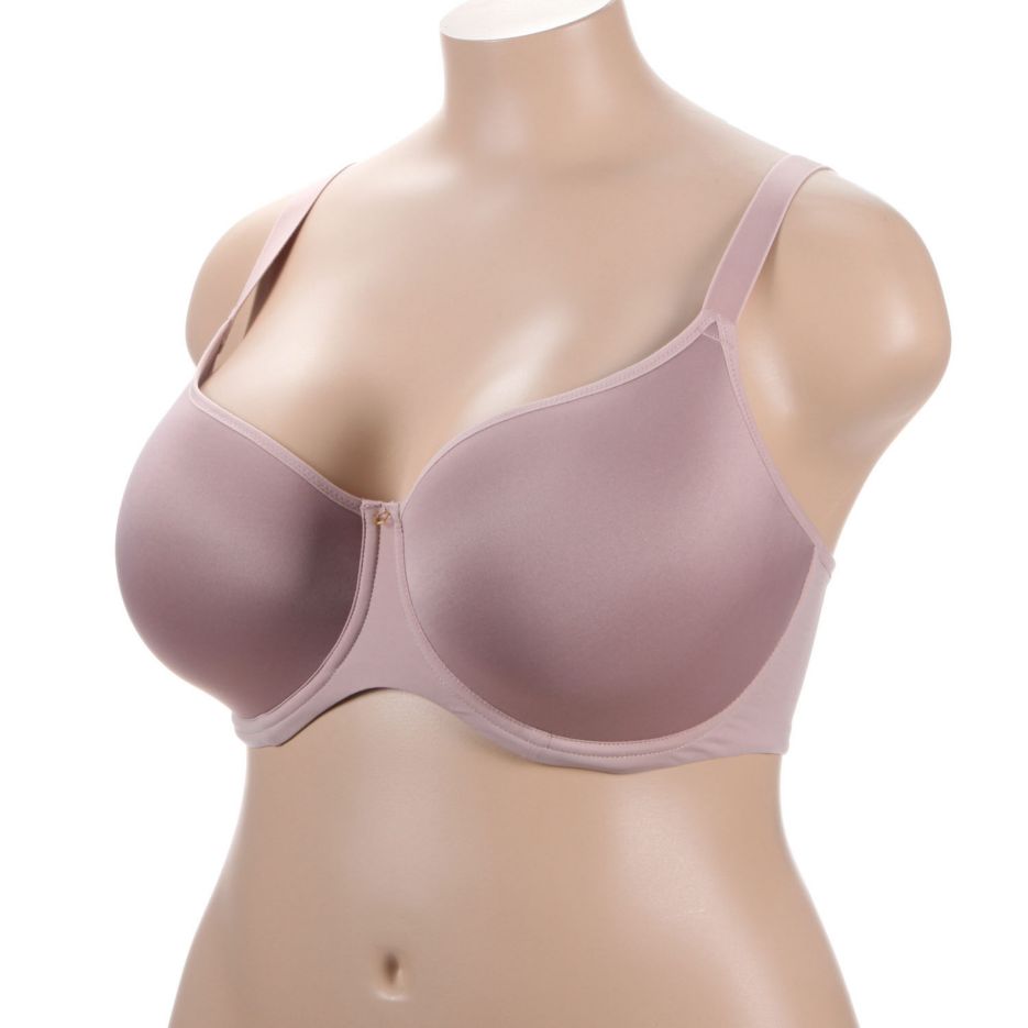  Women's Elegance Moulded Spacer T-Shirt Bra with J Hook 10401  34FF Mineral Red : Clothing, Shoes & Jewelry