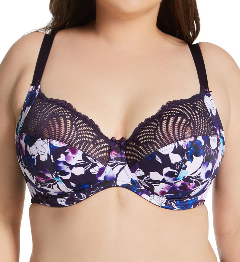 Sculptresse 10275 Arianna Full Cup Underwire Bra - Damson Floral - Allure Intimate  Apparel