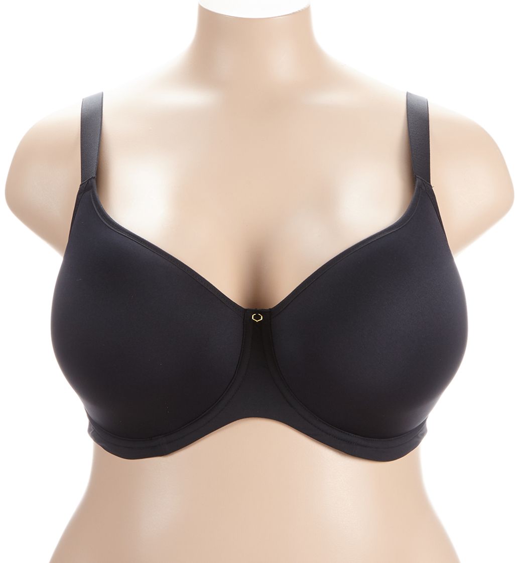 Elegance Spacer T-Shirt Underwire Bra Black 36GG