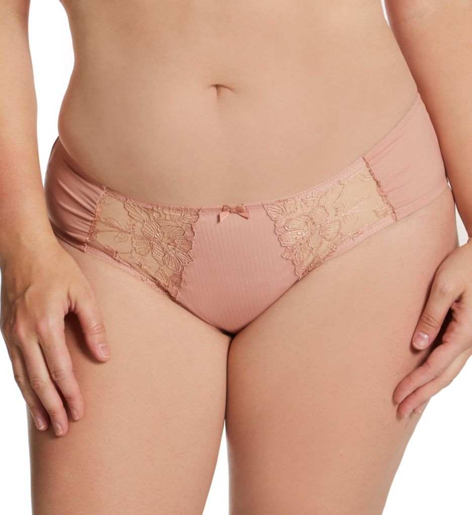 Sculptresse by Panache Women's Karis High Waist Brief Panty in Beige | Plus Size 3XL | HerRoom.com