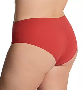 Bliss Deep Brief Panty Salsa Red M
