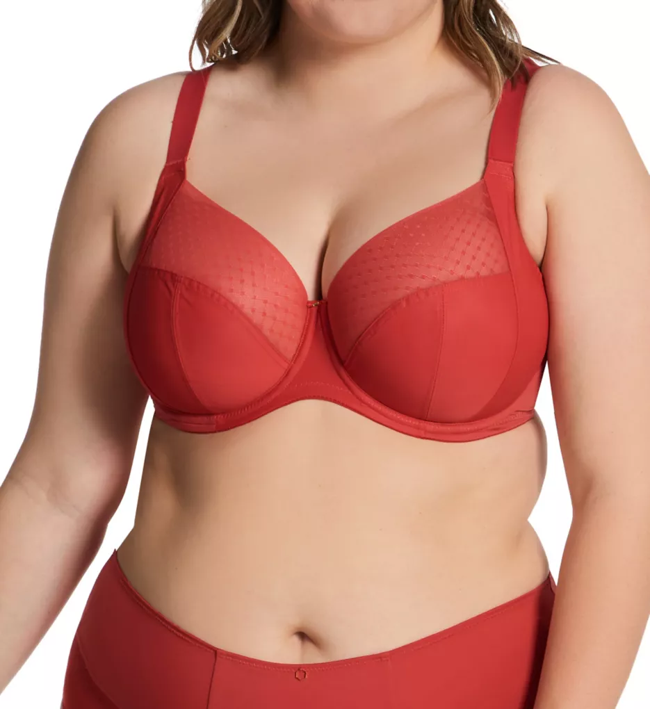 Bliss Full Cup Underwire Bra Salsa Red 34E