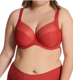 Bliss Full Cup Underwire Bra Salsa Red 34E