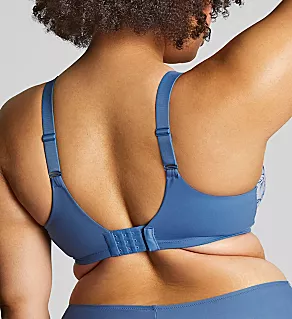 Bliss Full Cup Underwire Bra Blue Floral 44GG