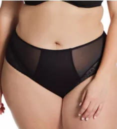 Dream High Waist Brief Panty Black M