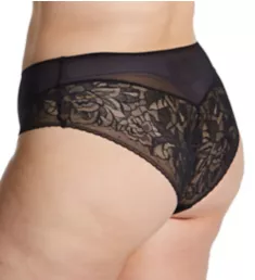 Dream High Waist Brief Panty Black M