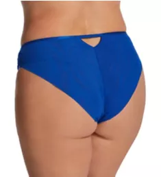 Josephine High Leg Brief Panty Cobalt/Latte M