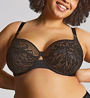 Sophia Full Cup Bra Black 34FF