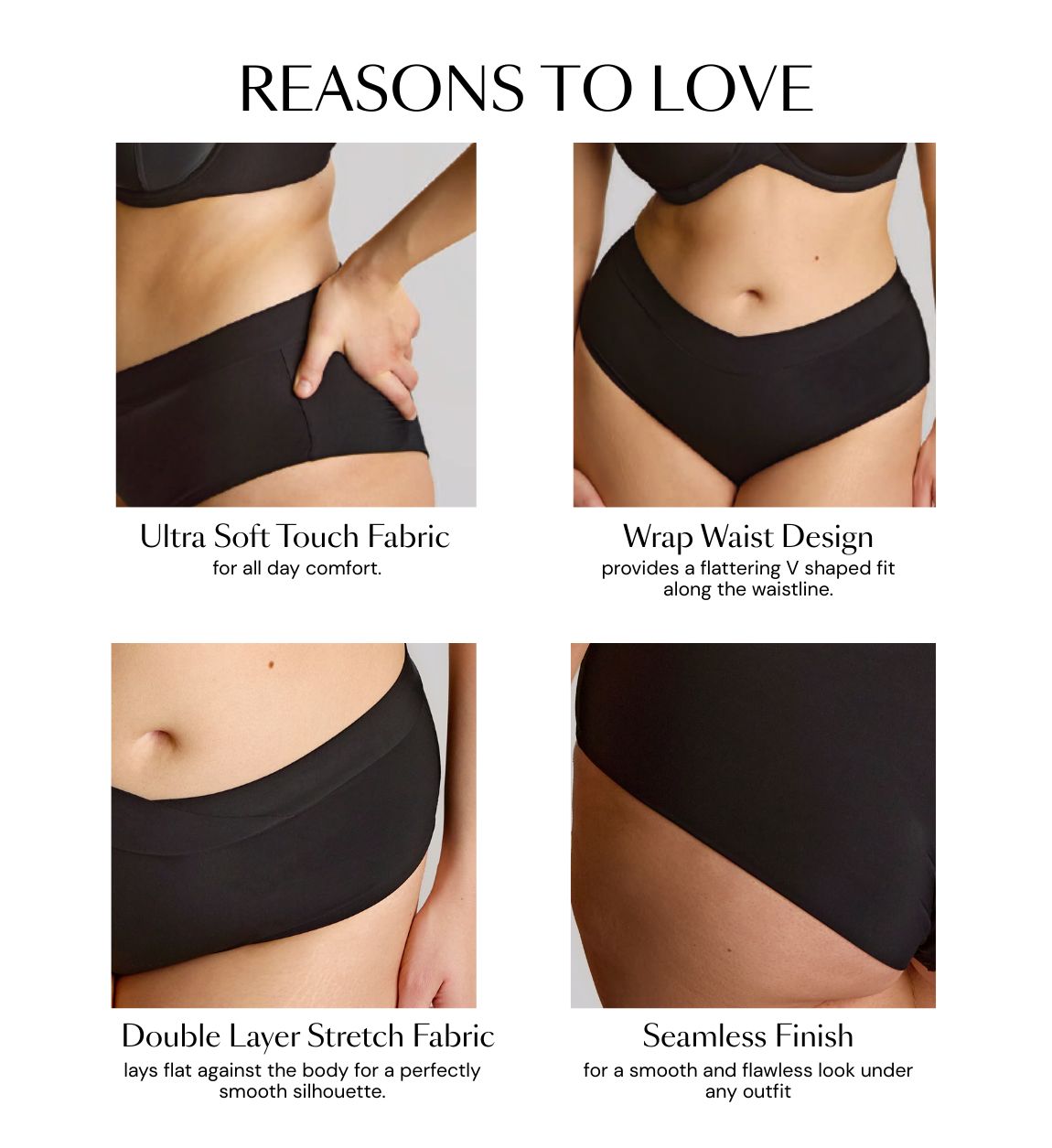 Sculptresse by Panache Body Deep Brief Panty 11484 - Image 3