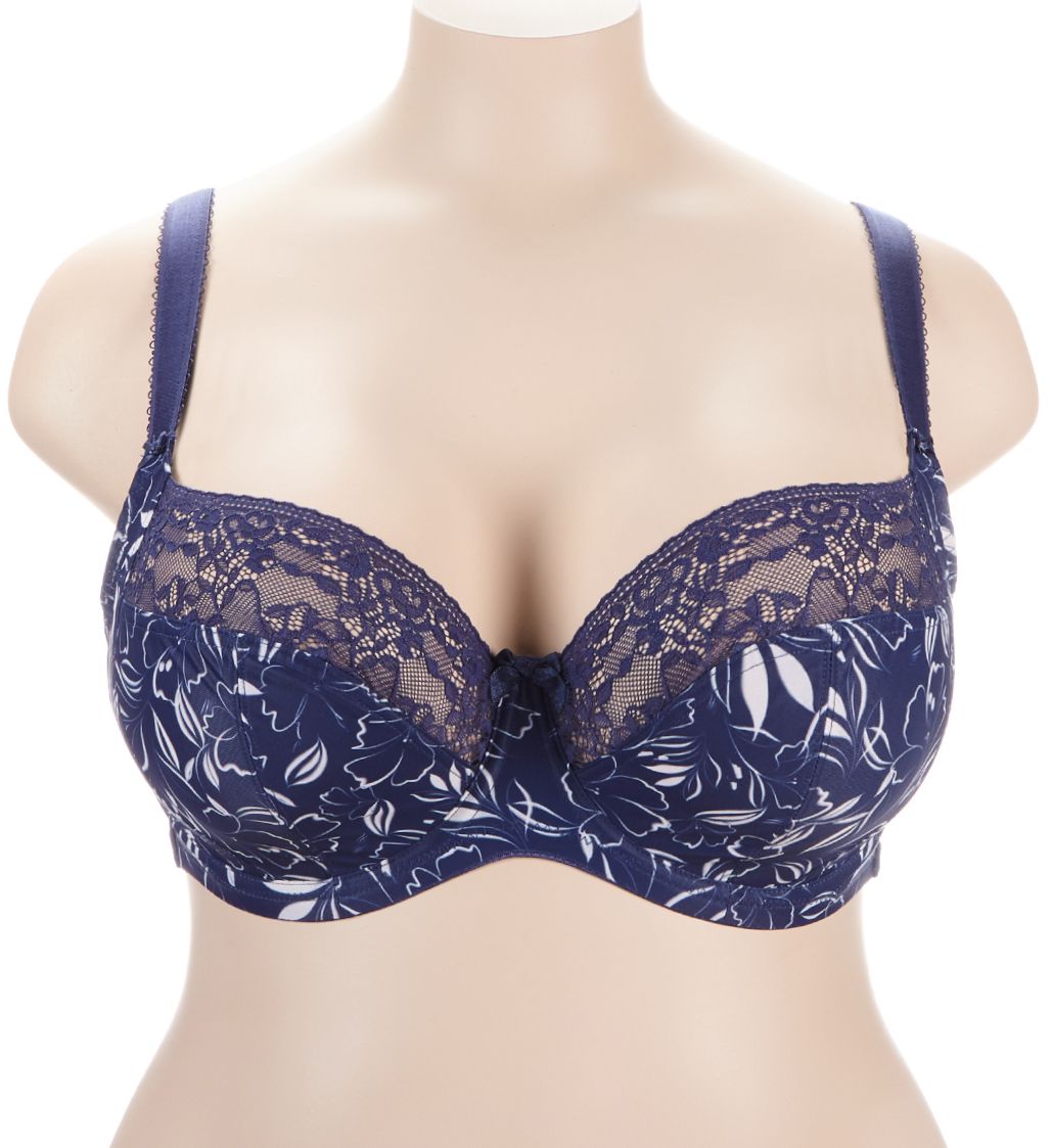 Sculptresse by Panache Chi Chi Full Cup Underwire Bra Blue Meadow 46FF  - Image 1