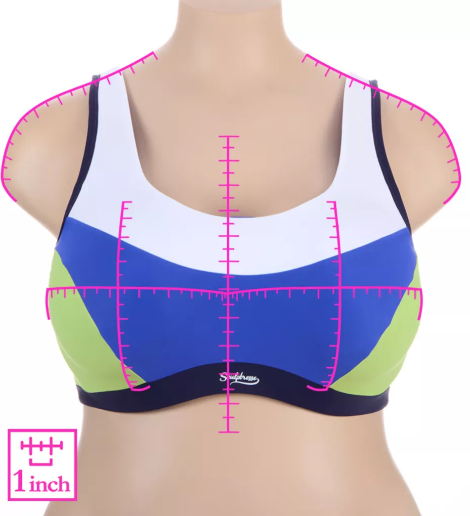 Sculptresse by Panache Upbeat Wired Sports Bra 9442 - Image 3