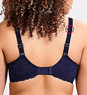 Sasha Molded Plunge Underwire Bra Ink 46DD