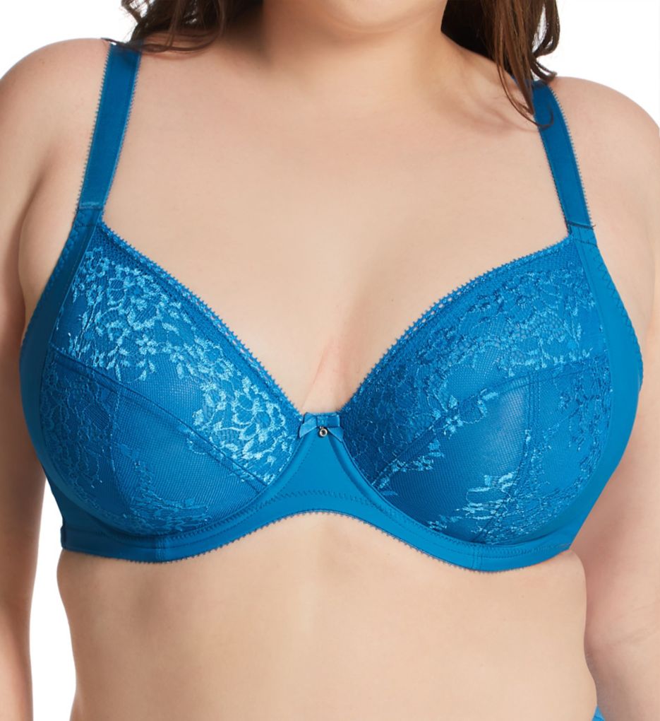 Roxie Plunge Convertible Underwire Bra Atlantic Blue 42D by
