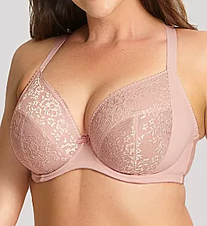 Roxie Plunge Convertible Underwire Bra Misty Rose 34FF