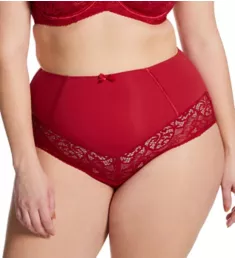 Estel High Waist Brief Panty Raspberry M