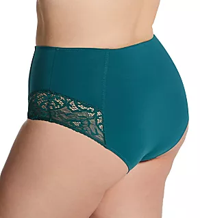 Estel High Waist Brief Panty Emerald M