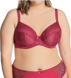 Estel Plunge Underwire Bra Berry 38GG