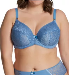 Estel Plunge Underwire Bra Dusk Blue 34E