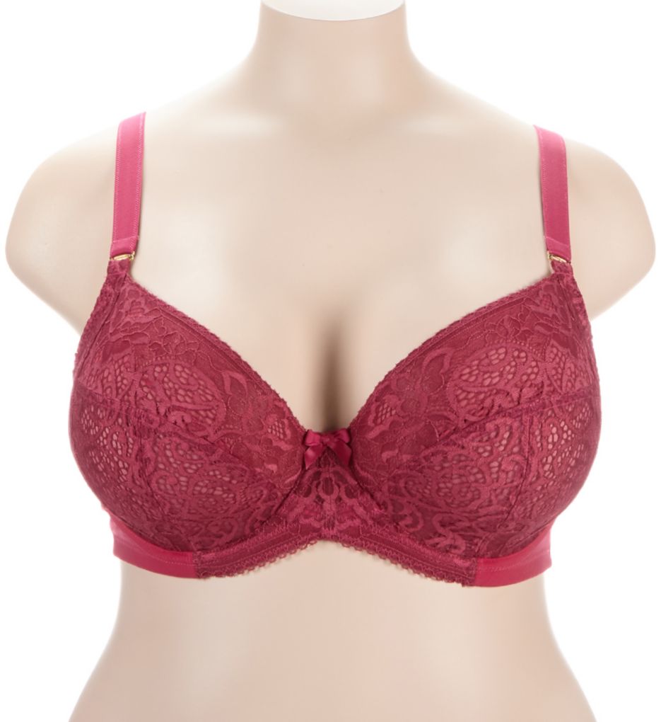 Sculptresse by Panache Estel Plunge Underwire Bra (9686),34HH,Dusk