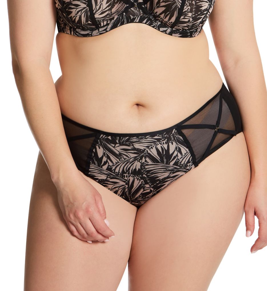 Dionne Midi Brief Panty Butterfly 4X
