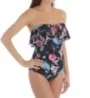 Seafolly Winter Garden C/D Cup Bandeau One Piece Swimsuit 10824WG