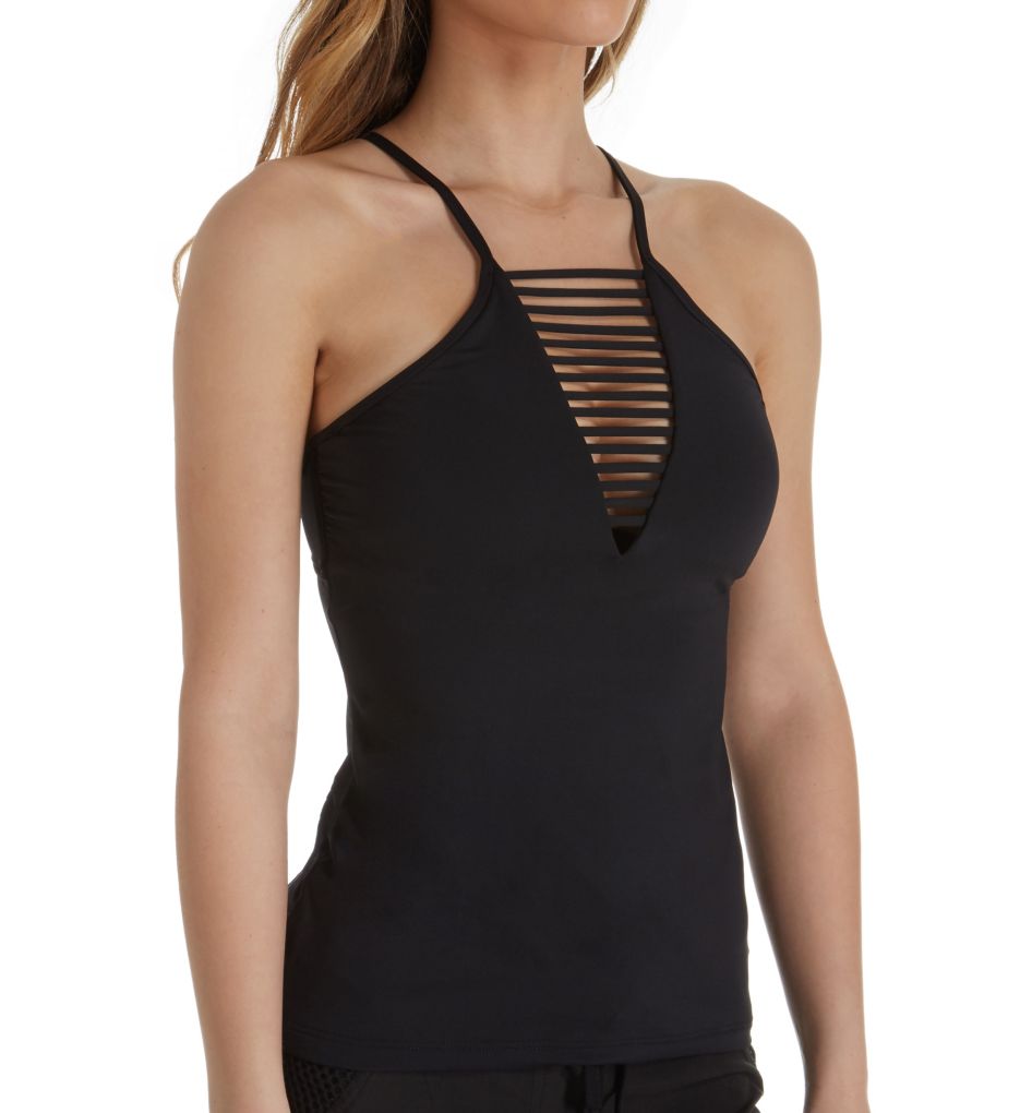 Active C/D Cup Underwire Tankini Swim Top-gs