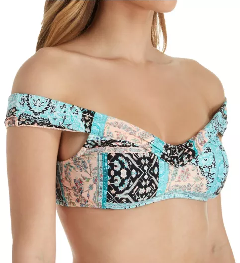 Seafolly Moroccan Moon Off The Shoulder Bikini Swim Top 30953MM