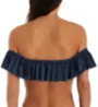 Seafolly Shine On Cold Shoulder Frill Bandeau Swim Top 31061SH - Image 2