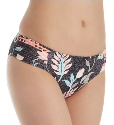 Seafolly Bali Hi Ruched Side Retro Swim Bottom 40145BH