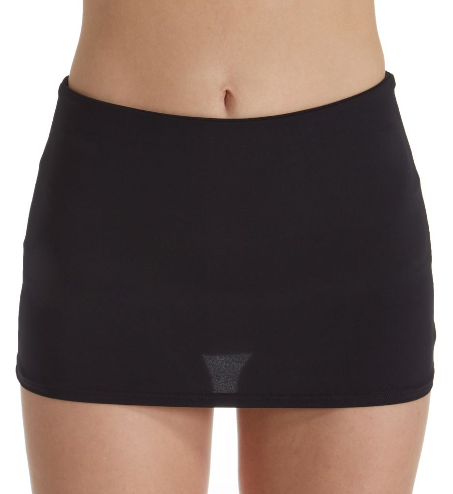 Active High Waisted Skirted Brief Swim Bottom-fs