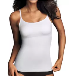 Suddenly Skinny Tank White 2X