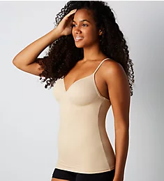 Wirefree Camisole with Foam Cups Latte Lift S