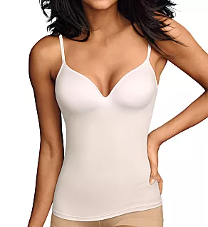 Wirefree Camisole with Foam Cups White L