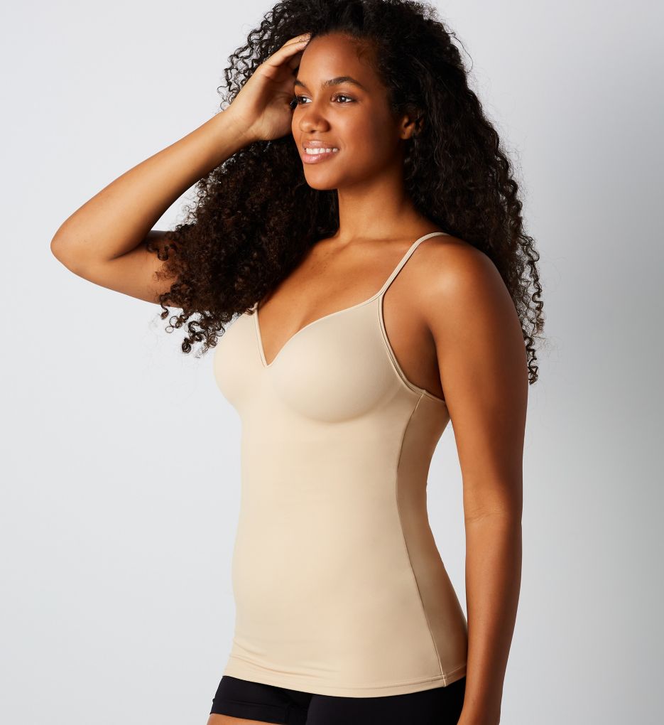 Self Expressions Women's Wirefree Camisole with Foam Cups, 00509, Black, S  at  Women's Clothing store