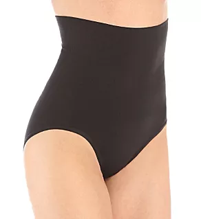Slim Waister High Waisted Brief Black 2X