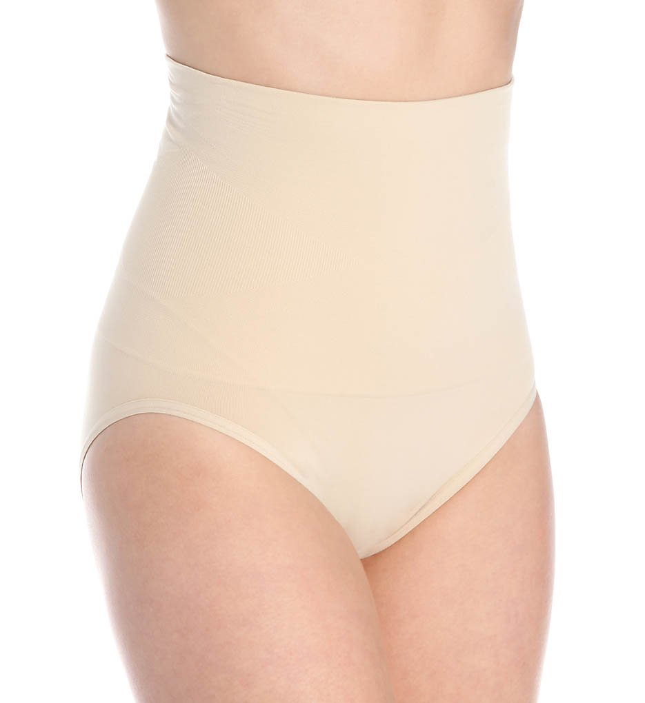 Self Expressions (1771278) - Self Expressions 00523 Slim Waister High Waisted Brief (Latte Lift XL)