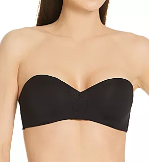 Wireless ComfortGrip Strapless Bra Black 34A