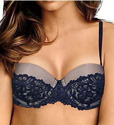 Essential Multiway Push Up Bra Navy/Gloss 34A