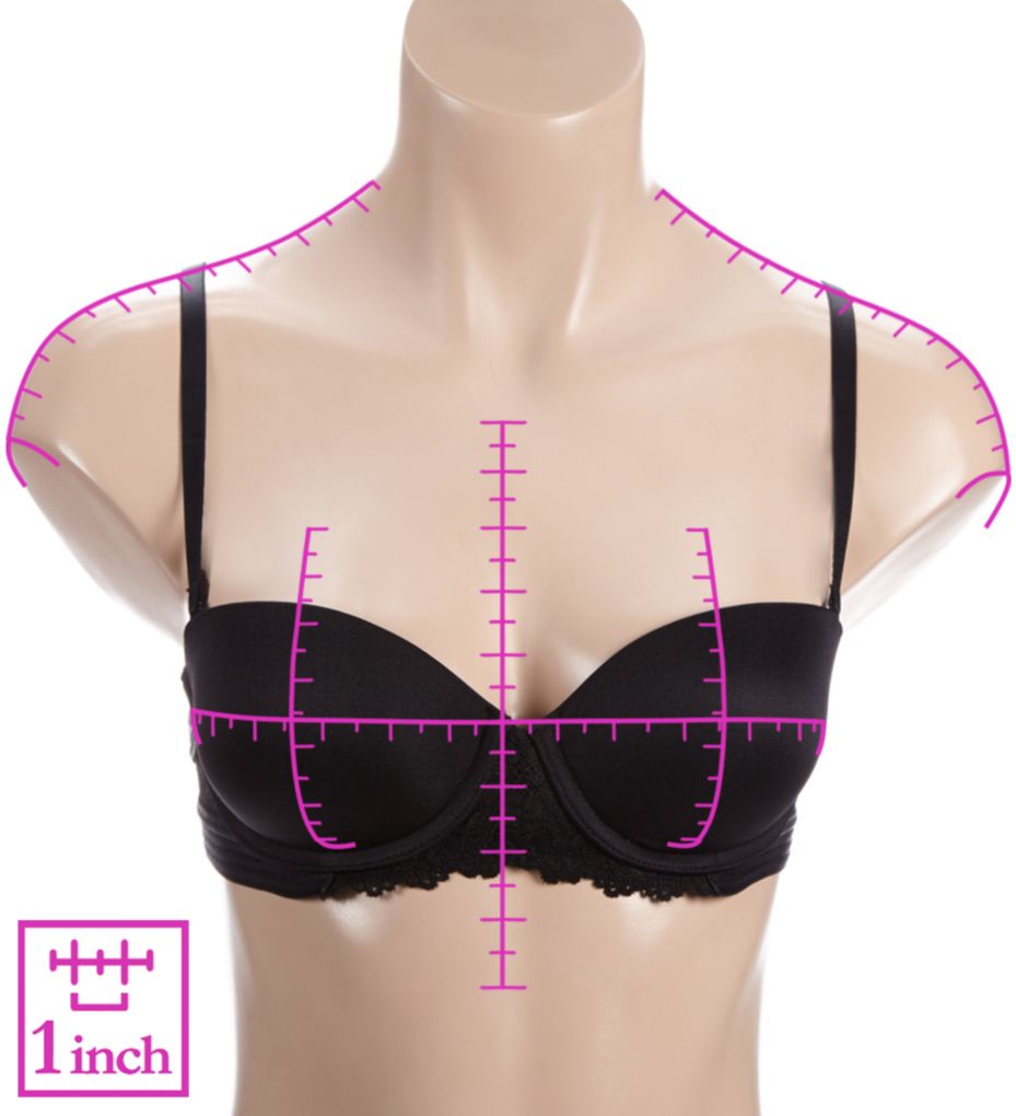 Self Expressions Women's Essential Multiway Push Up Bra SE1102
