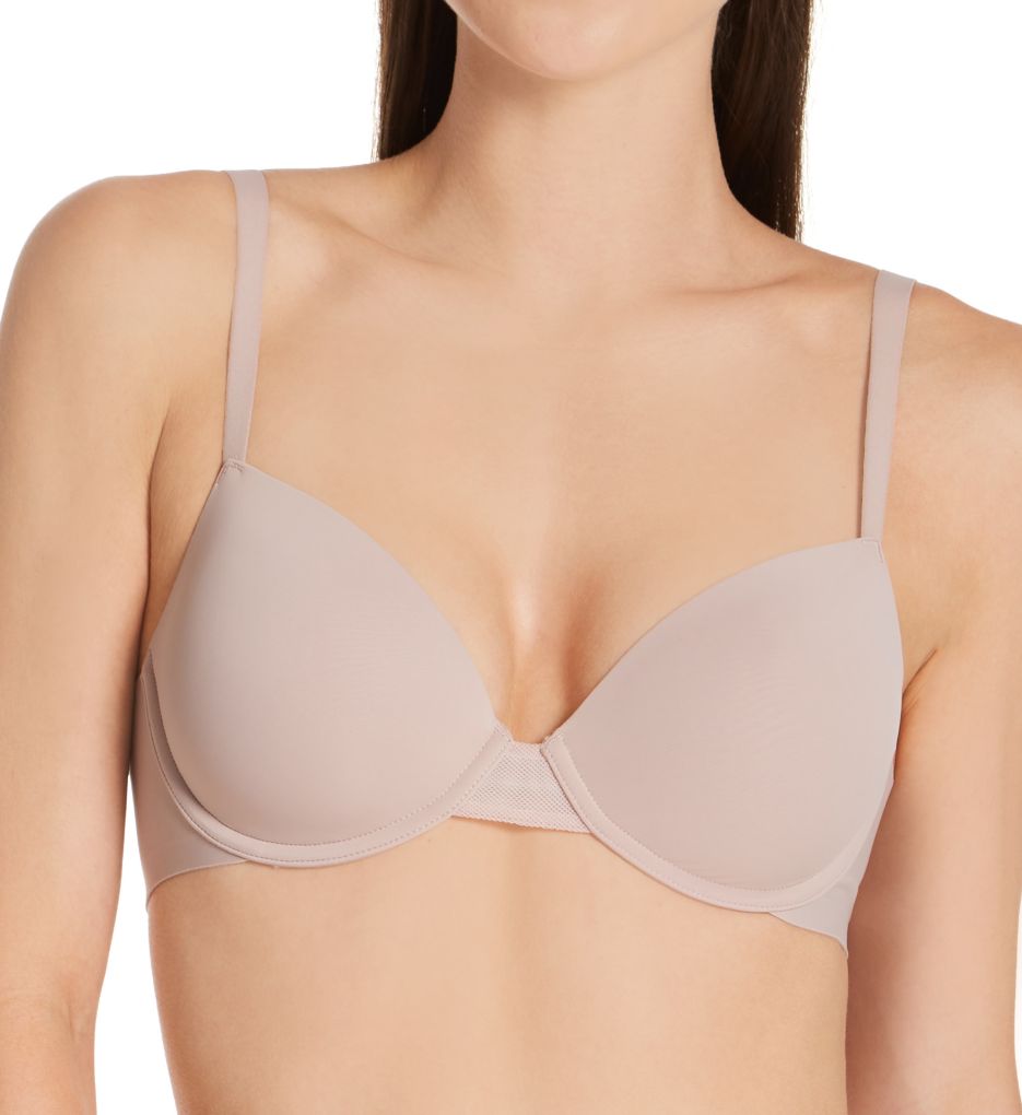  Womens Seamless Underwire Bandeau Minimizer Strapless Bra  For Big Busted Women Blush Beige 34A