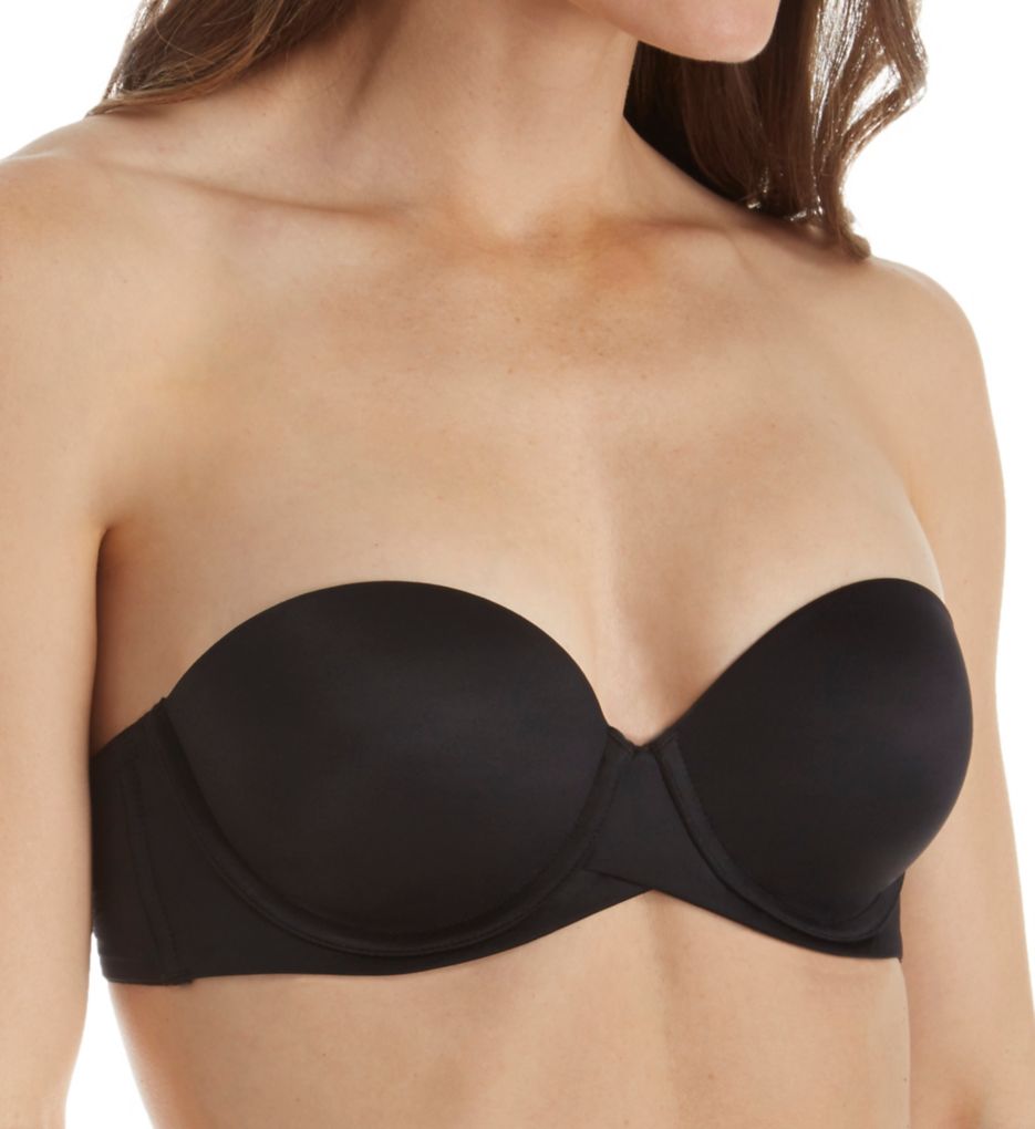 Maidenform Self Expressions Women's Side Smoothing Strapless Bra SE6900 -  Black 34B