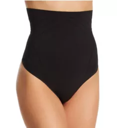 Feel Good Fashion High Waisted Thong Black M