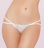 Seven 'til Midnight Floral Lace Galloon Open Back Panty 10607 - Image 1