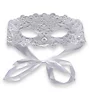 Seven 'til Midnight Lace Eye Mask with Satin Ribbon Ties 40132 - Image 1