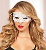Seven til Midnight Lace Eye Mask with Satin Ribbon Ties